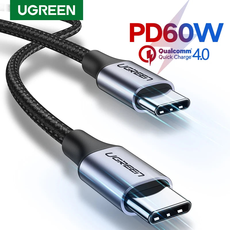 UGREEN 60W USB Type C To USB C Cable