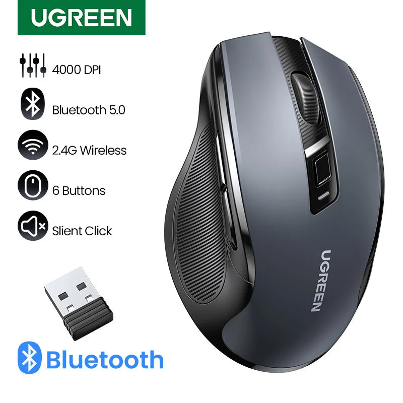 UGREEN Wireless Mouse Bluetooth 5.0 Mouse