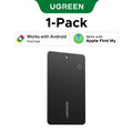 UGREEN Smart Finder For Apple Find My (iOS) & Find Hub App (Android) Bluetooth Tracker Card