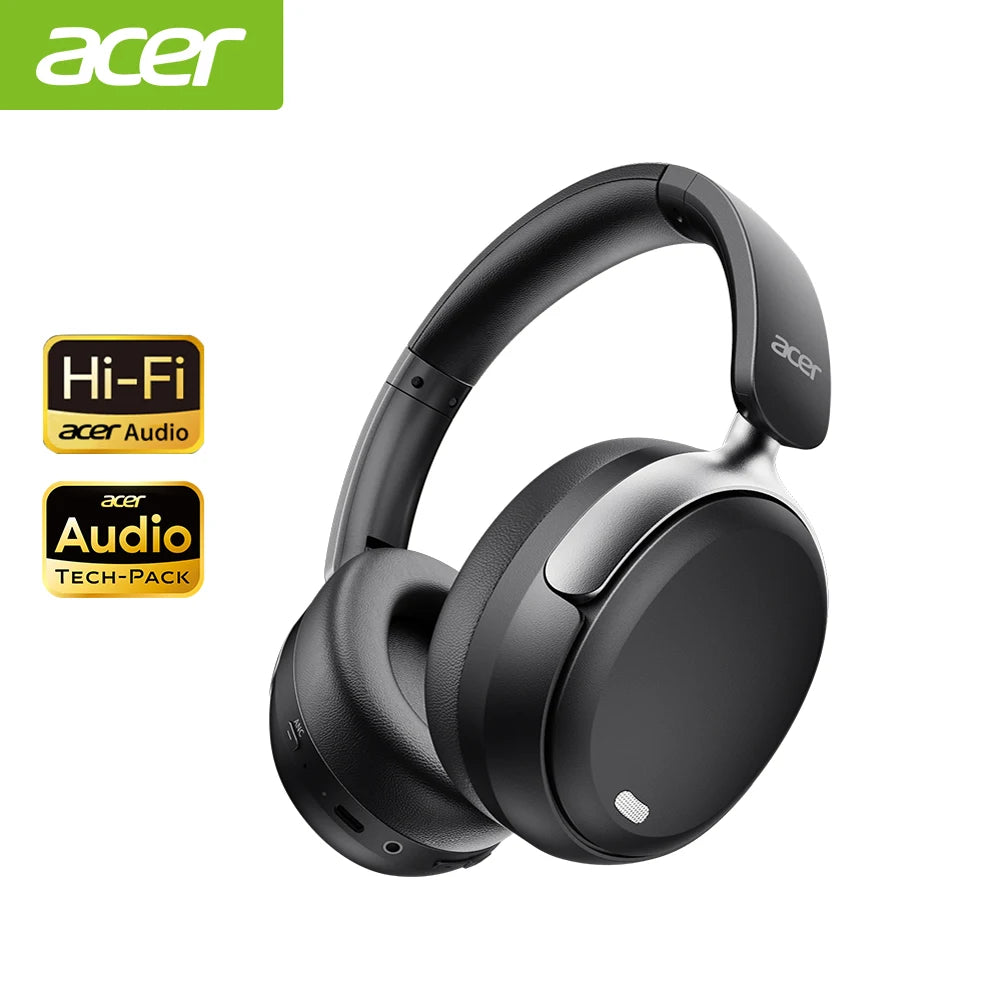 Acer ANC Wireless Headphone Noise Canceling Hi-Res Spatial Audio Earphone