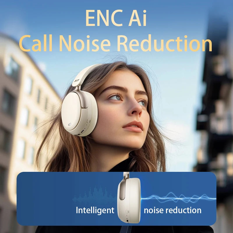 Acer ANC Wireless Headphone Noise Canceling Hi-Res Spatial Audio Earphone